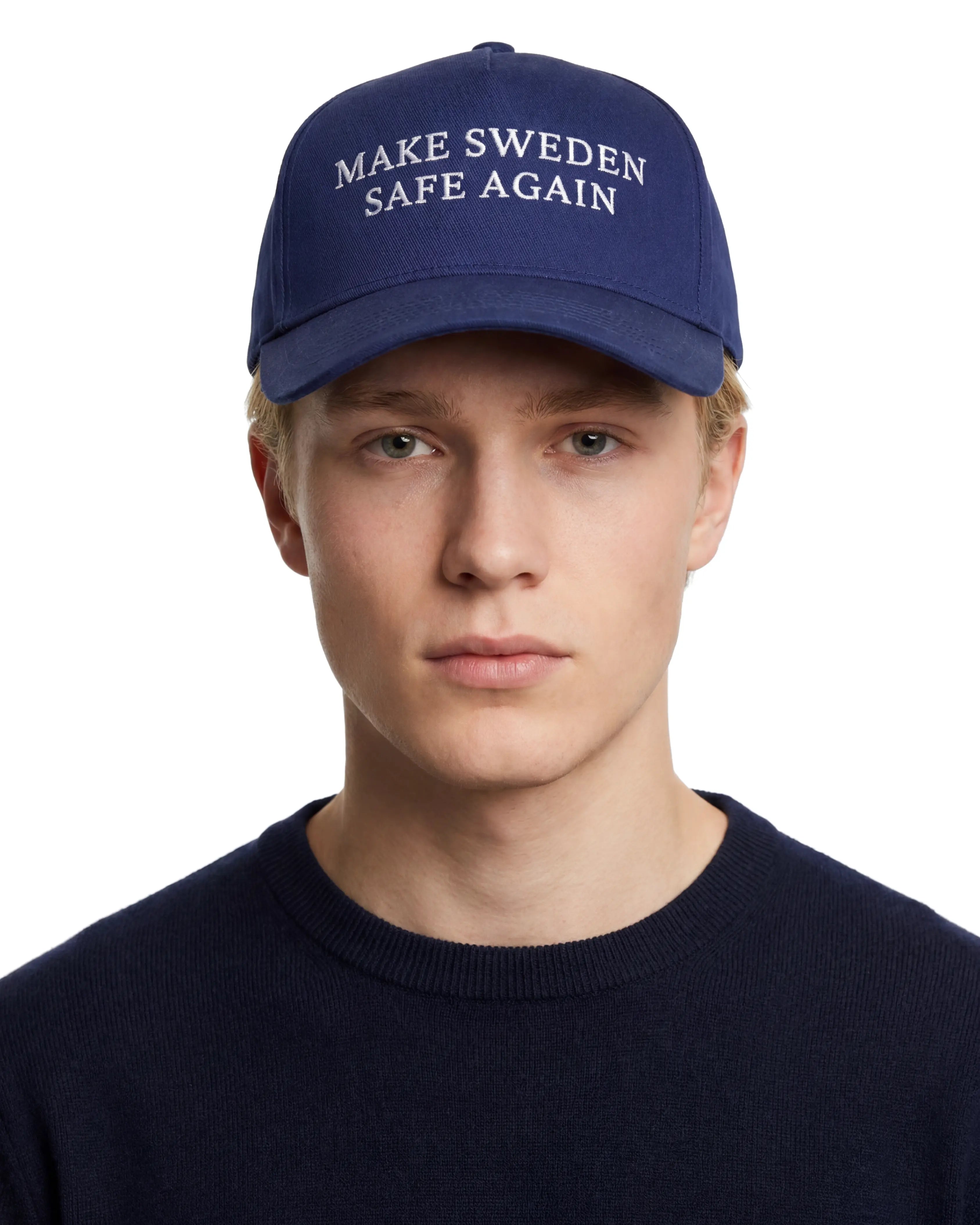 Make Sweden Safe Again Keps - Modell Kille